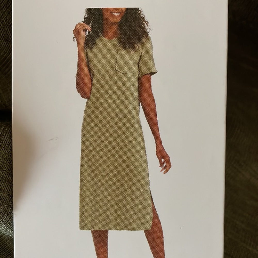Jessica Simpson Midi Pocket Tee Dress